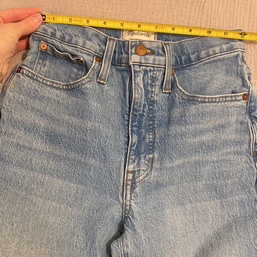 Madewell Balloon Classic Light Blue Women's Jeans. Size 24. Style DM5579